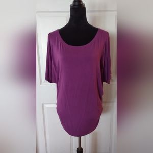 🌵Women's Purple Sapphire, Cold Shoulder Tunic. Size large
